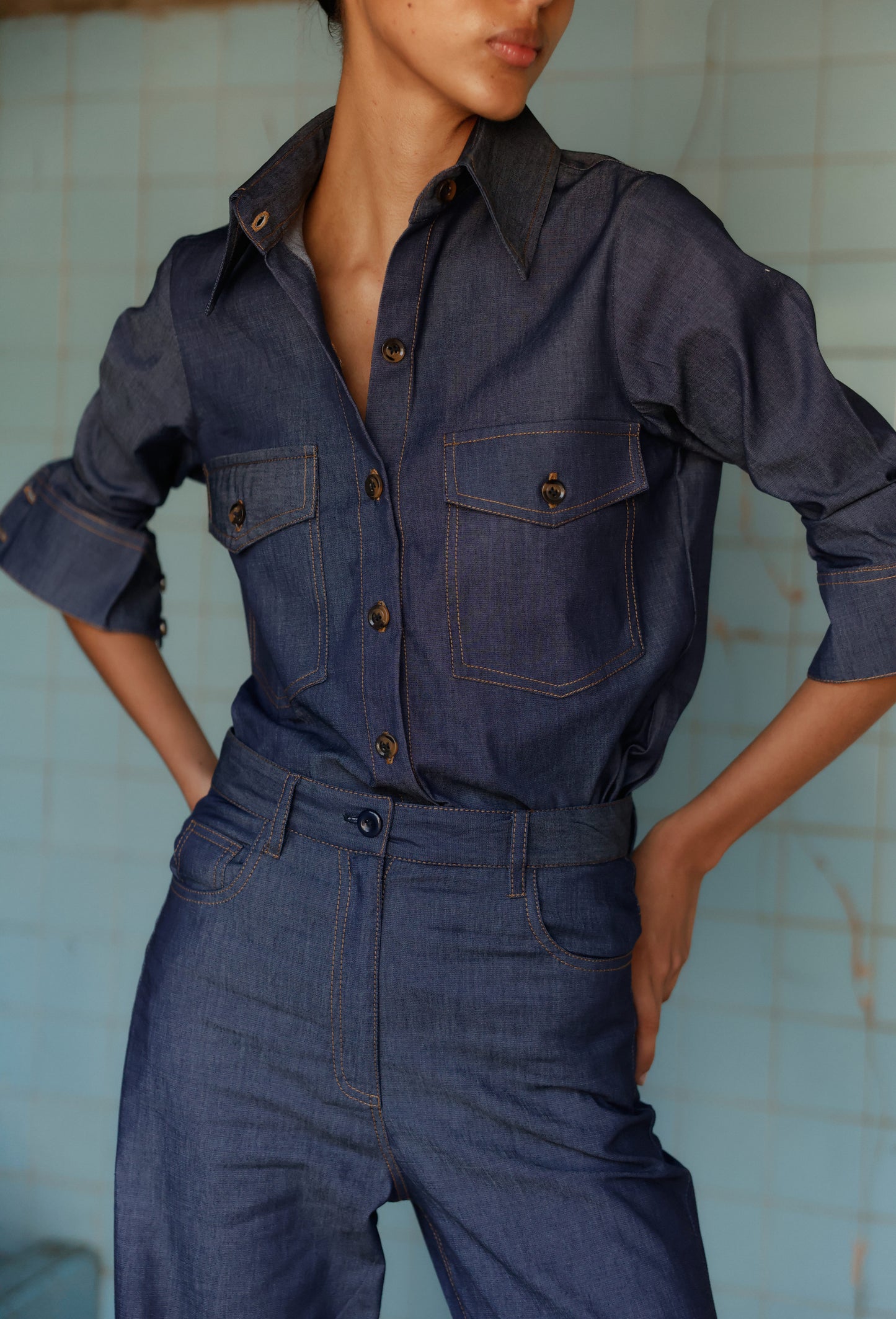NURIA BLOUSE JEAN