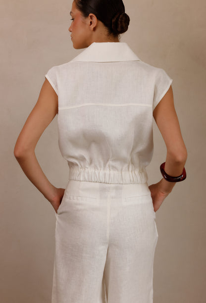TANIA BLOUSE WHITE