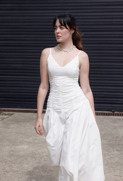 MANUELA DRESS WHITE