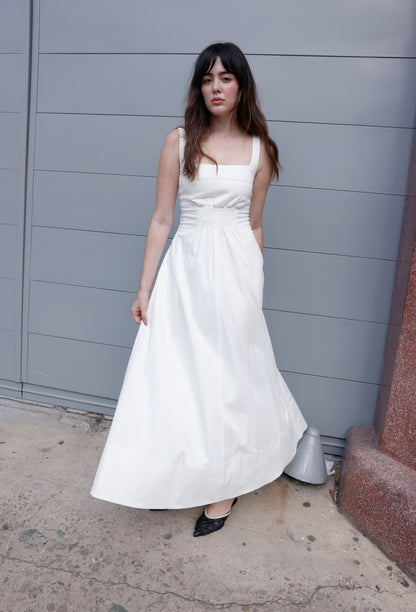 ELOISA DRESS WHITE