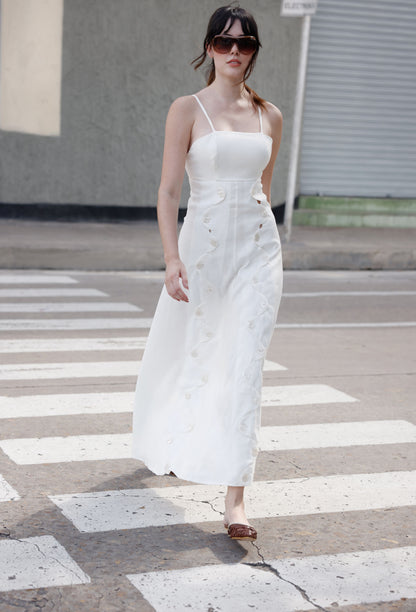 JULIETA DRESS WHITE