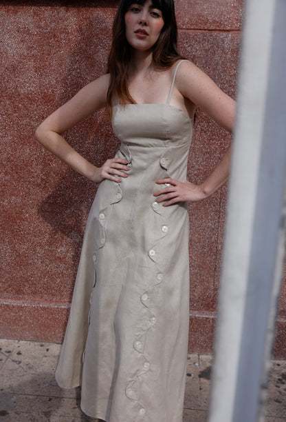 JULIETA DRESS CAMEL