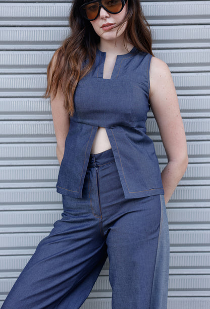 PAULA BLOUSE JEAN