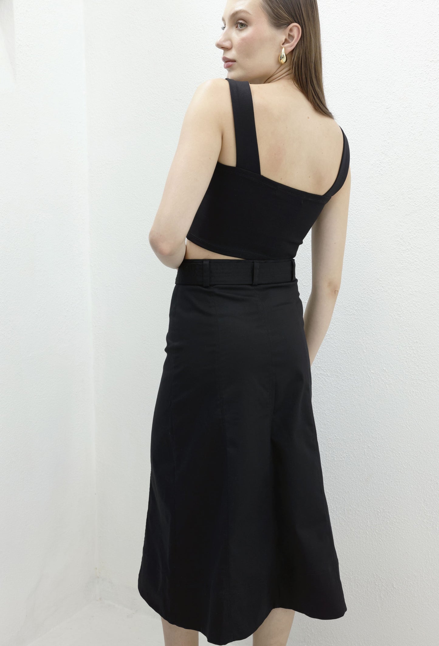 PERLA SKIRT BLACK