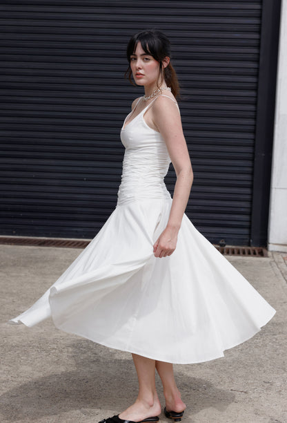 MANUELA DRESS WHITE