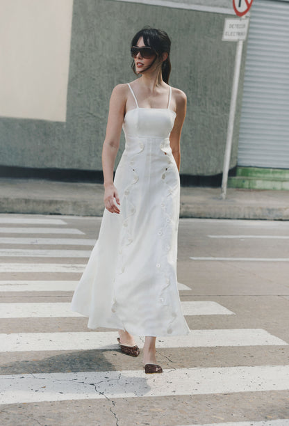 JULIETA DRESS WHITE