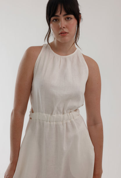 VALERIA DRESS WHITE