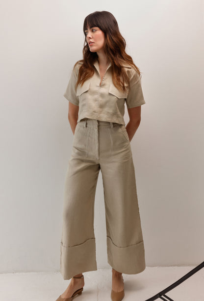 FREYA BLOUSE CAMEL