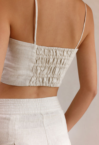 DAKOTA CROP TOP CAMEL