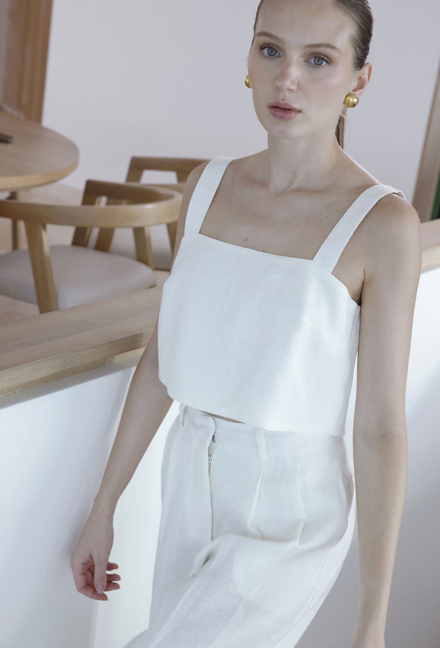 KATIA CROP TOP WHITE