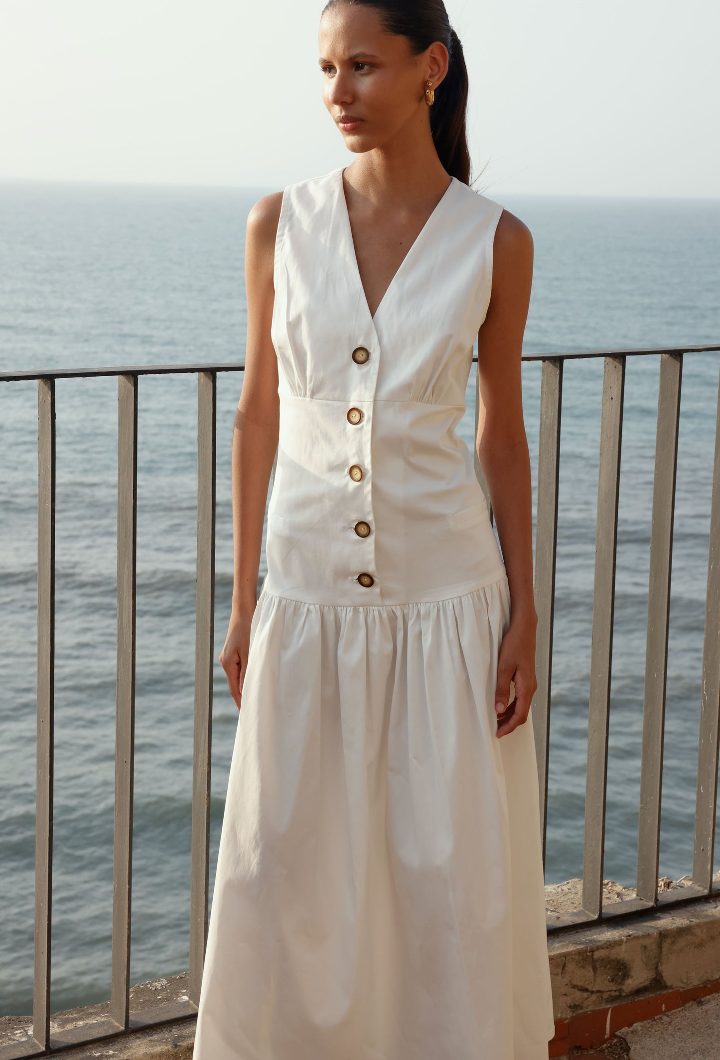 DONATA DRESS WHITE