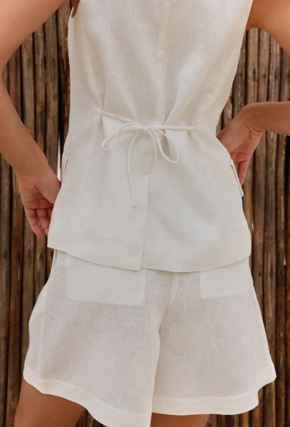 NARA SHORT WHITE