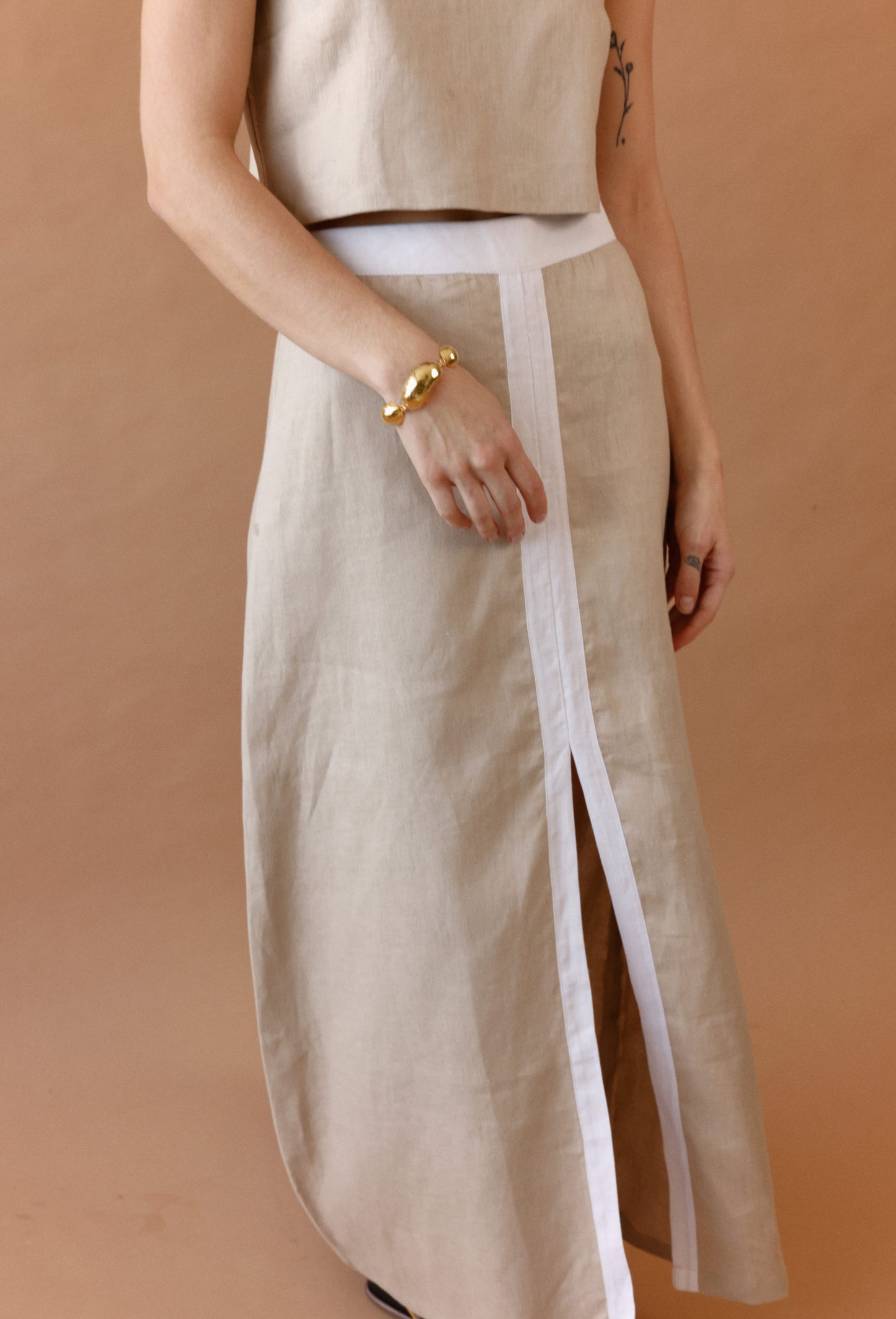 MARIA JOSE SKIRT CAMEL