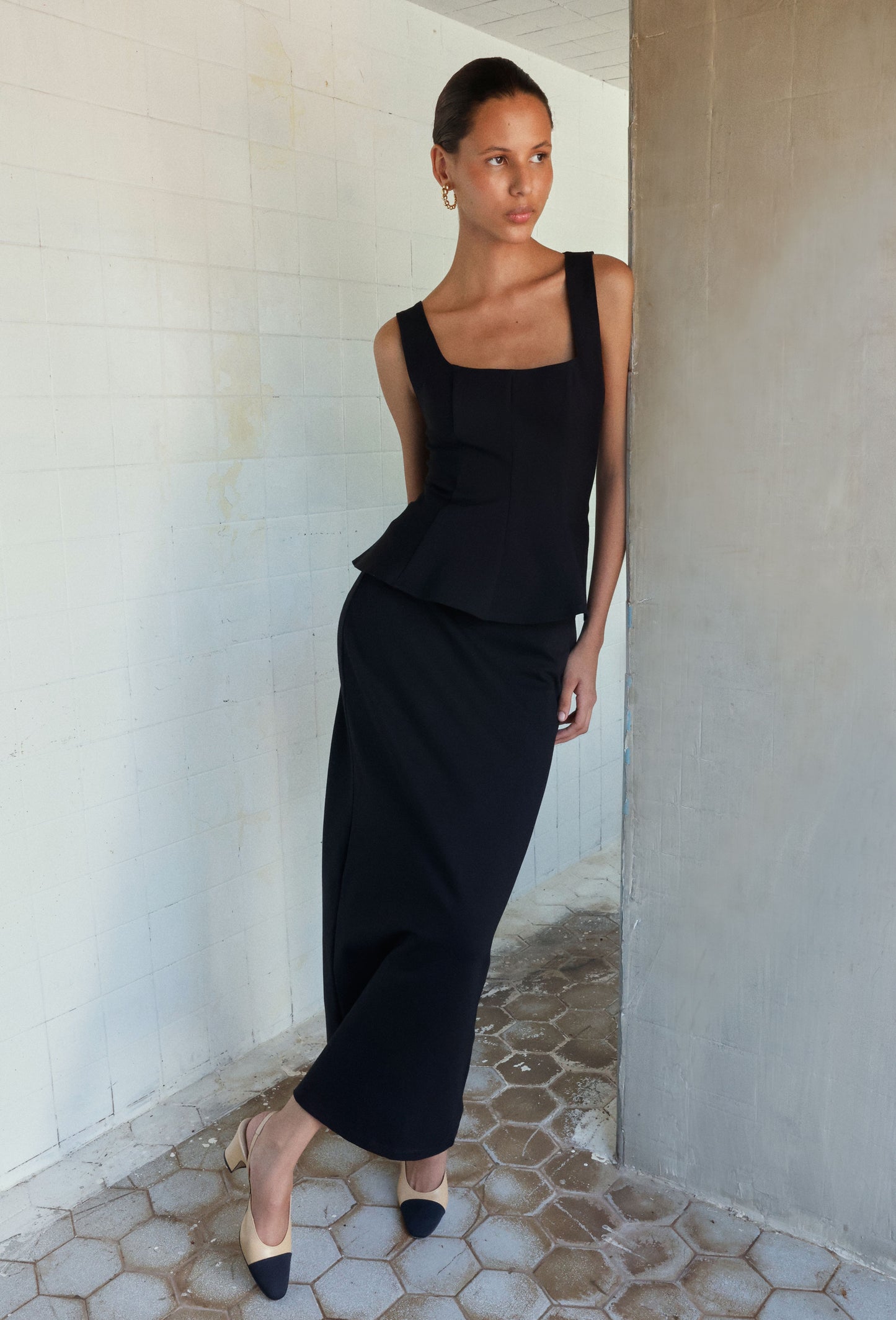 ANNA BLOUSE BLACK