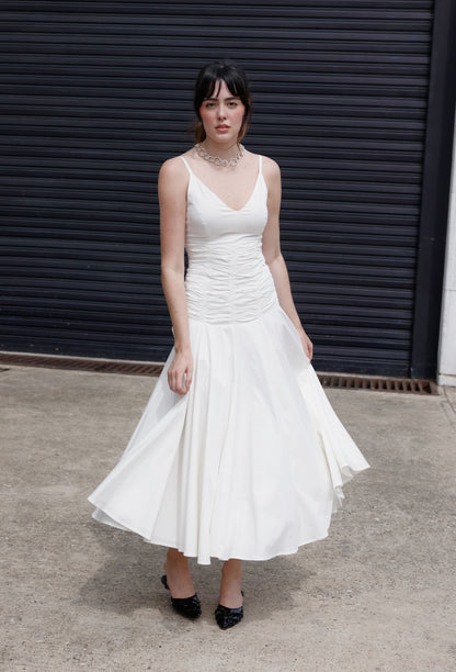 MANUELA DRESS WHITE