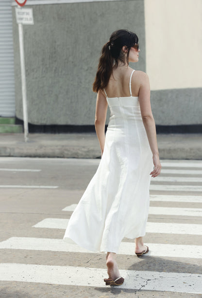 JULIETA DRESS WHITE