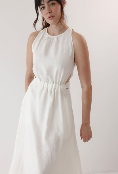 VALERIA DRESS WHITE