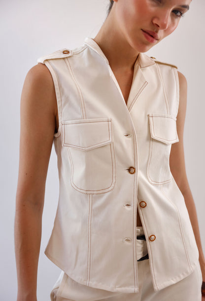 MALIA BLOUSE WHITE