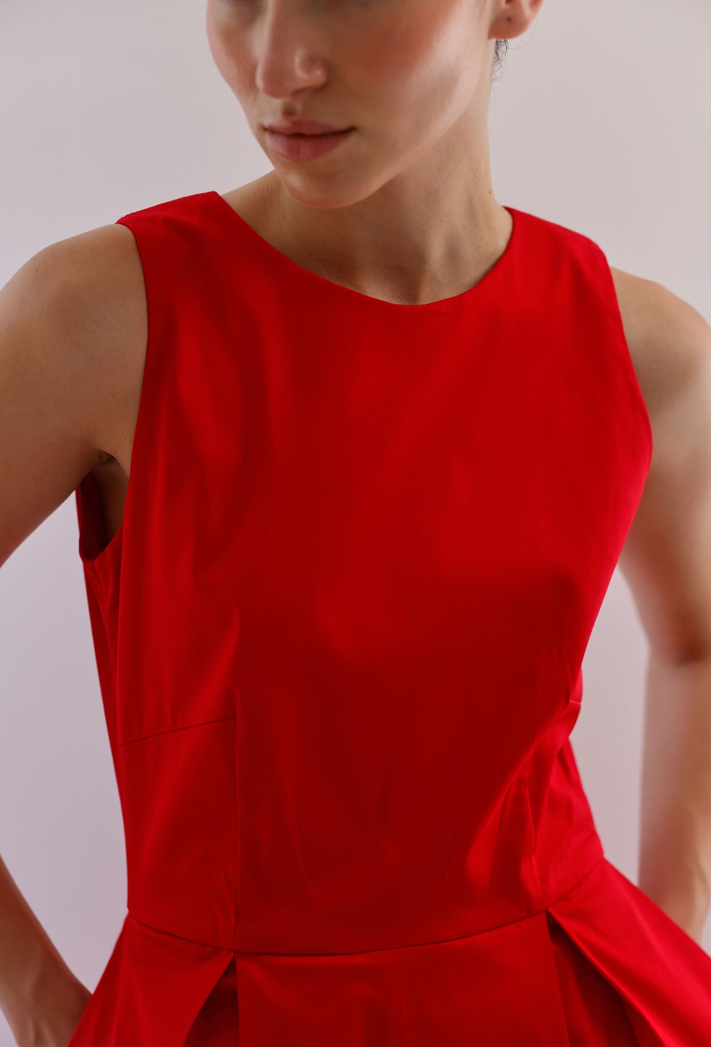 LORNA DRESS RED