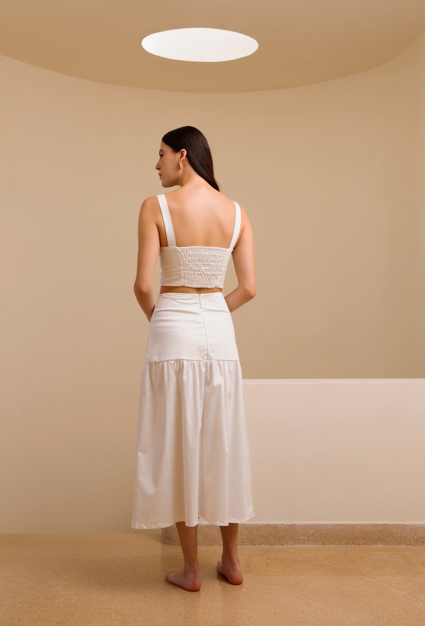 REBECA SKIRT WHITE