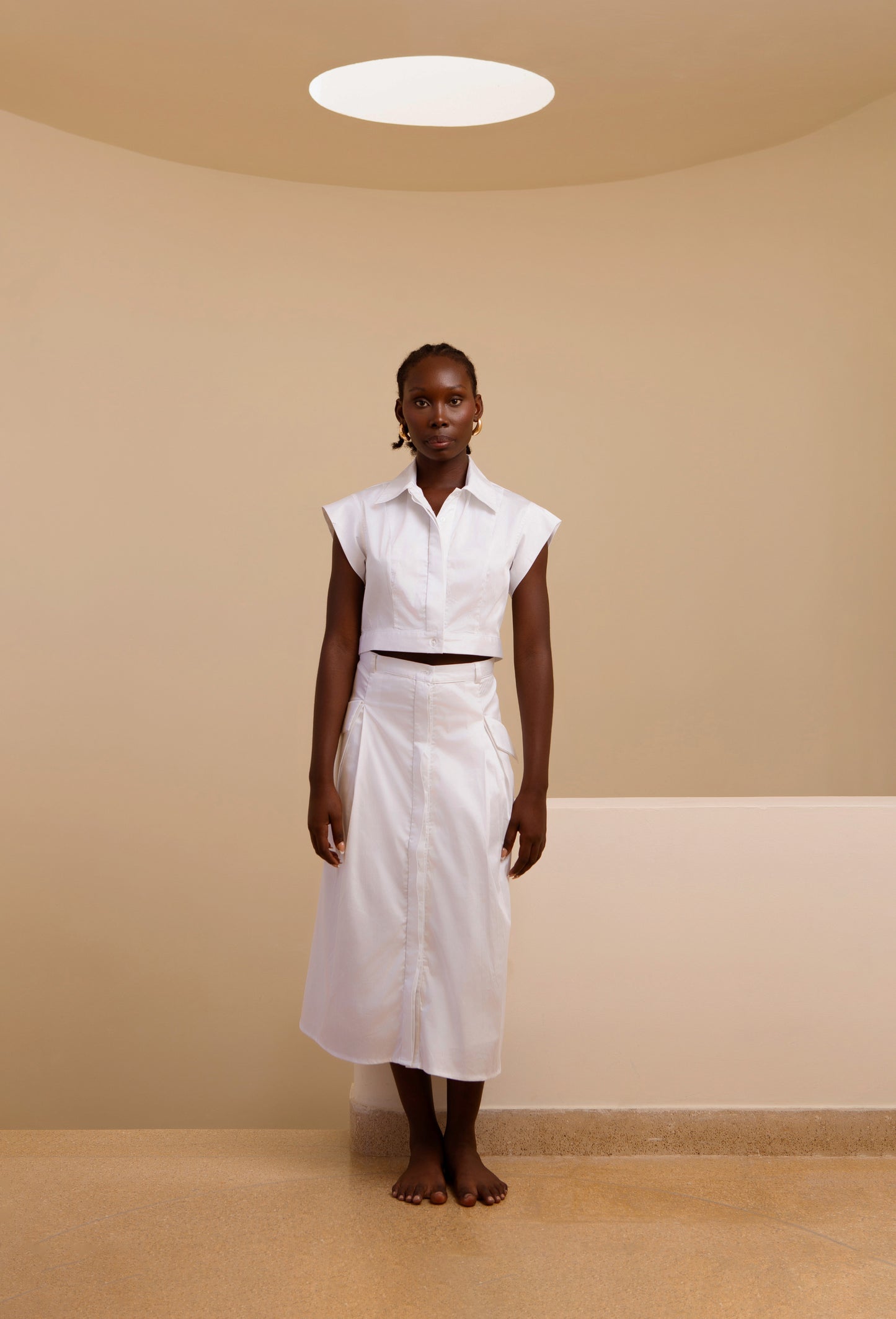 OFELIA SKIRT WHITE