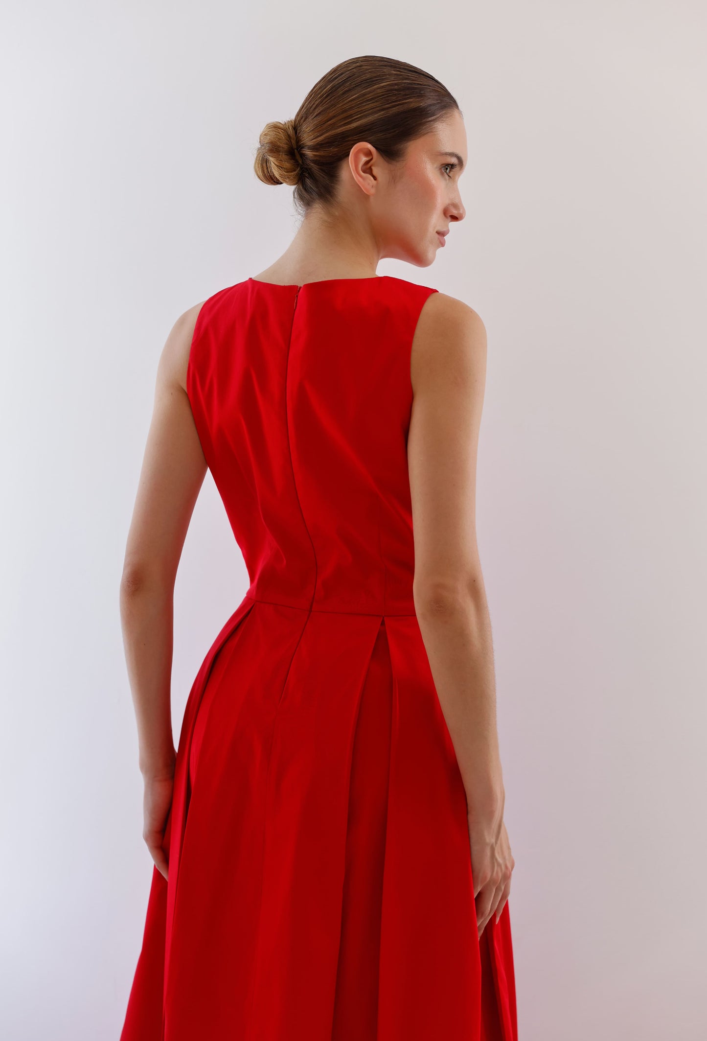 LORNA DRESS RED