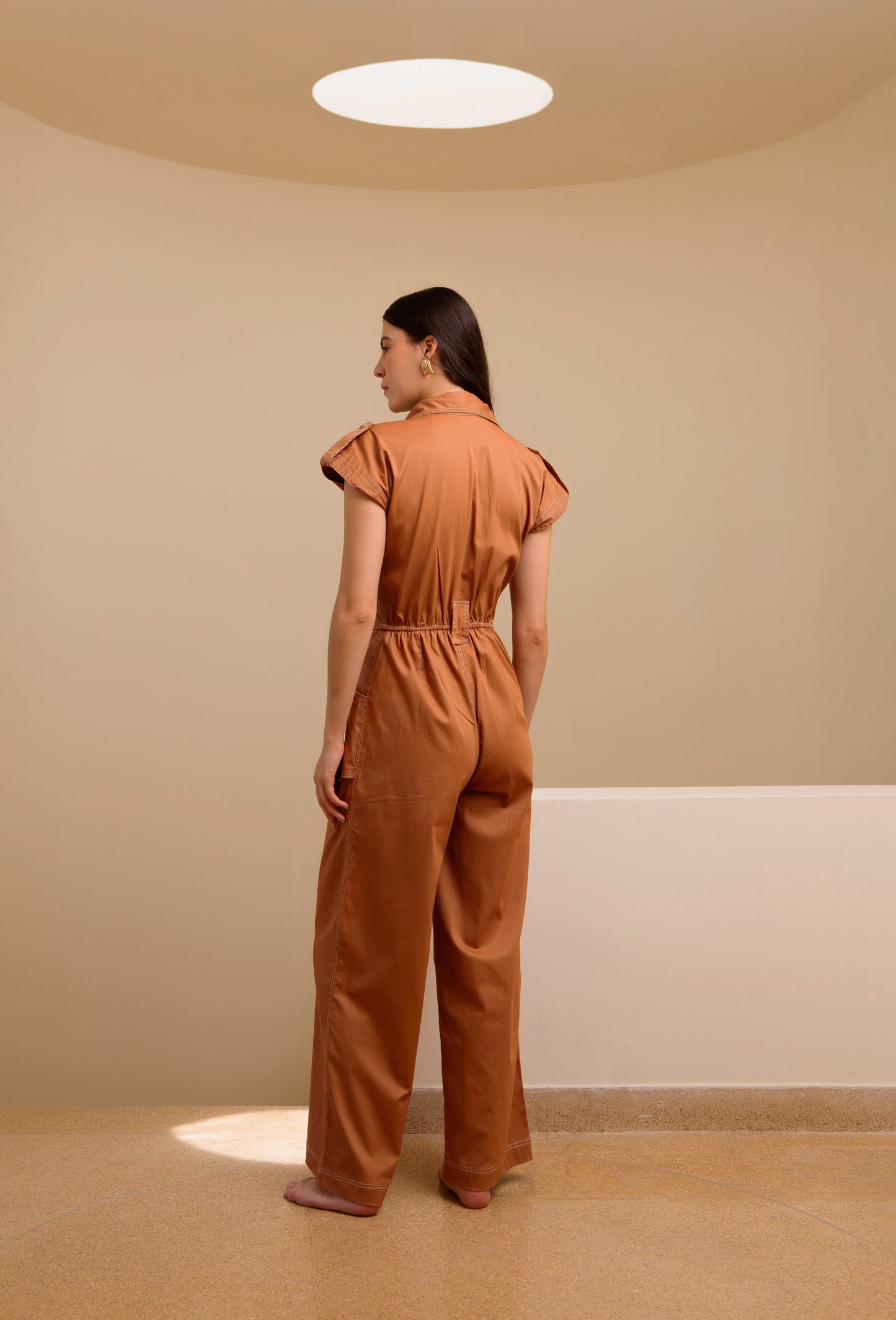 NAOMI JUMPSUIT BROWN