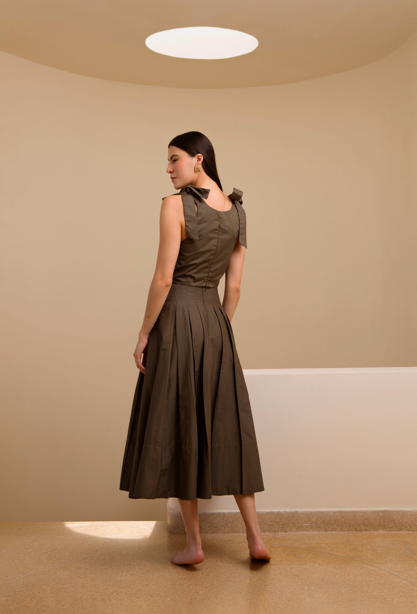 LARA SKIRT GREEN