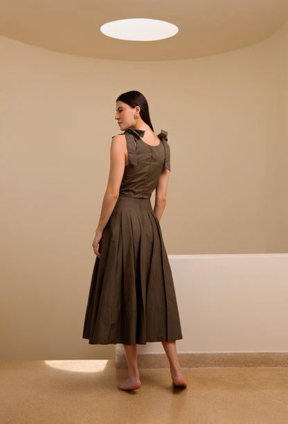 LARA SKIRT GREEN