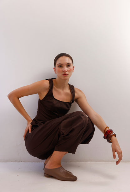 MABEL PANT BROWN