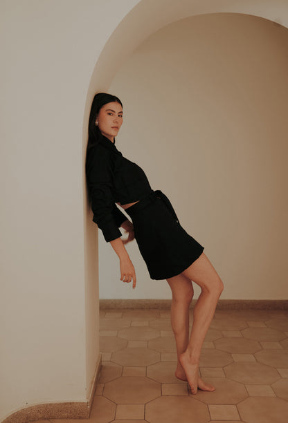 CARLA SKIRT BLACK
