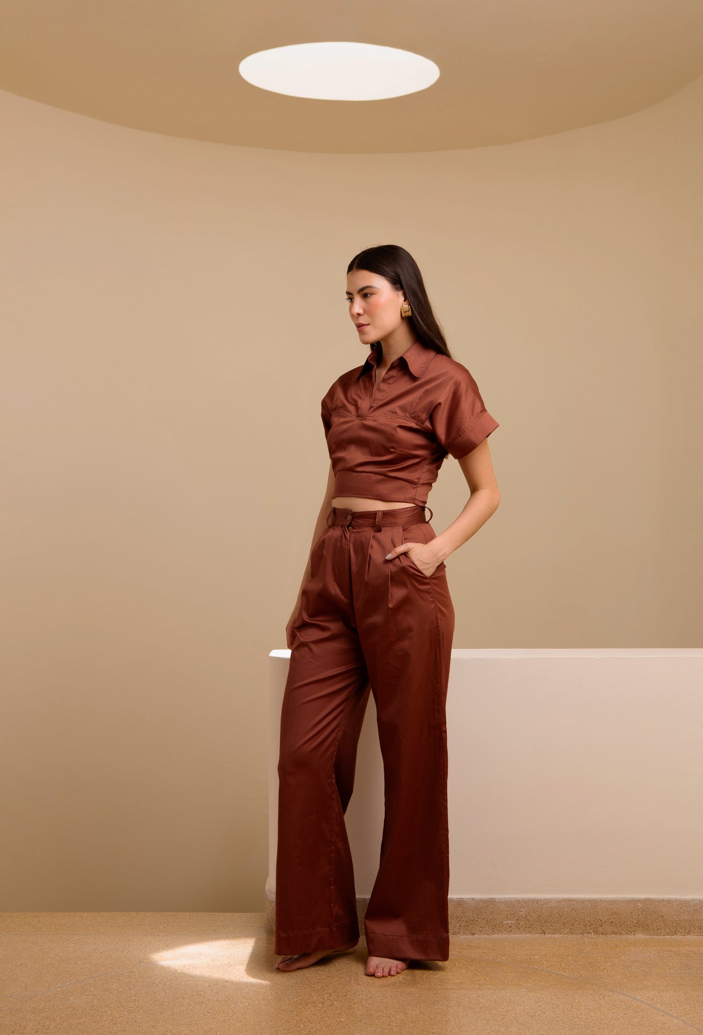 DAMARA PANTS BROWN