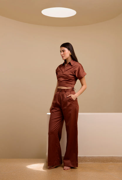 DAMARA PANTS BROWN