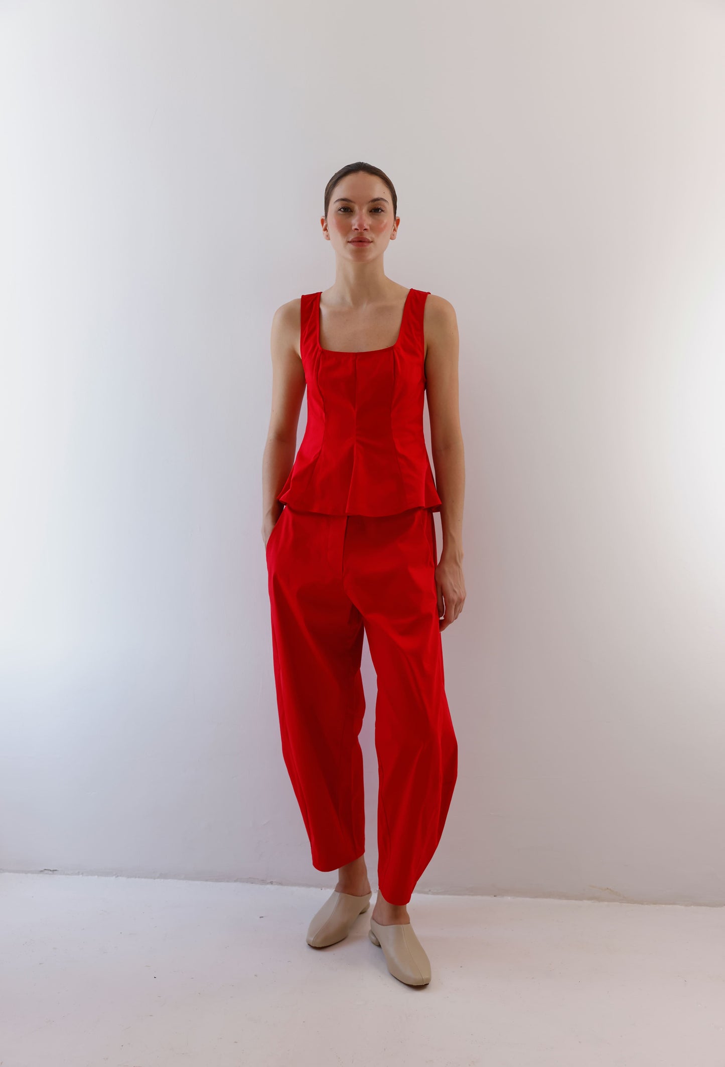 MABEL PANT RED