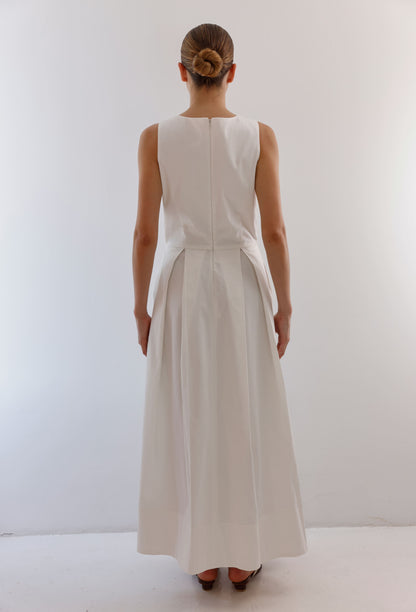 LORNA DRESS WHITE