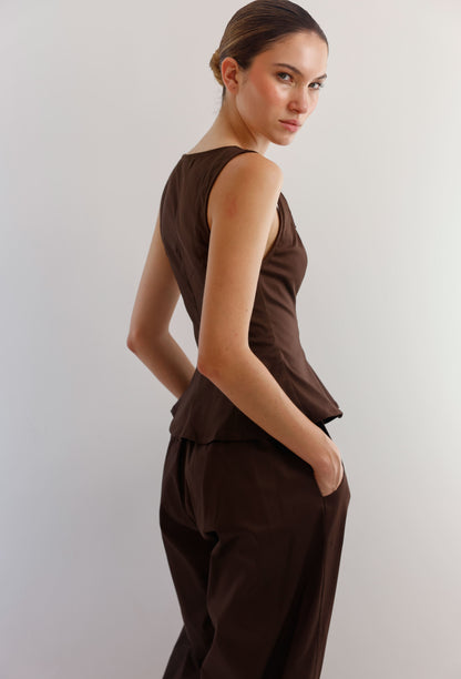 MABEL PANT BROWN