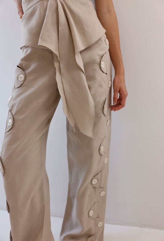 ELEONORA PANT CAMEL