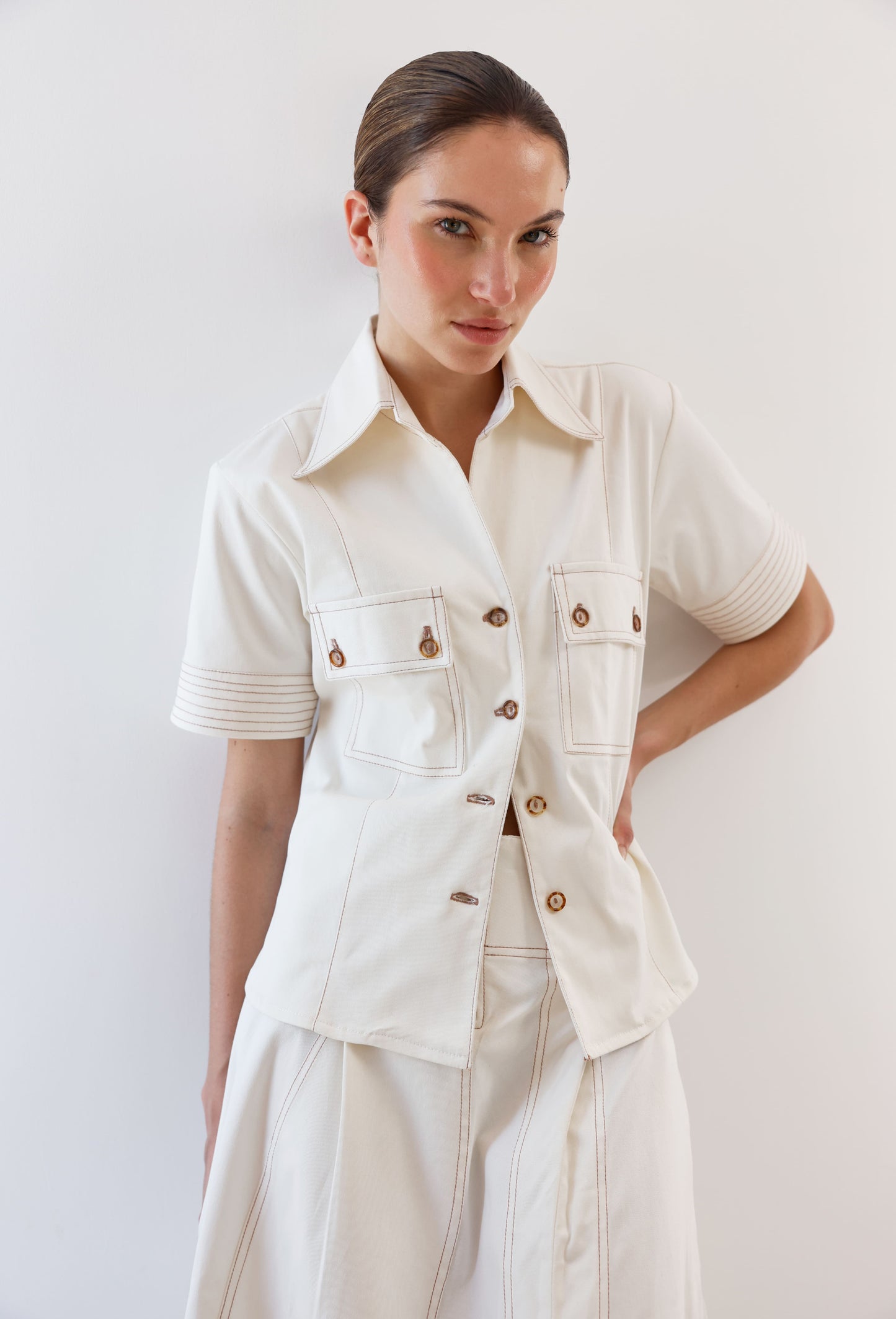GALA BLOUSE WHITE