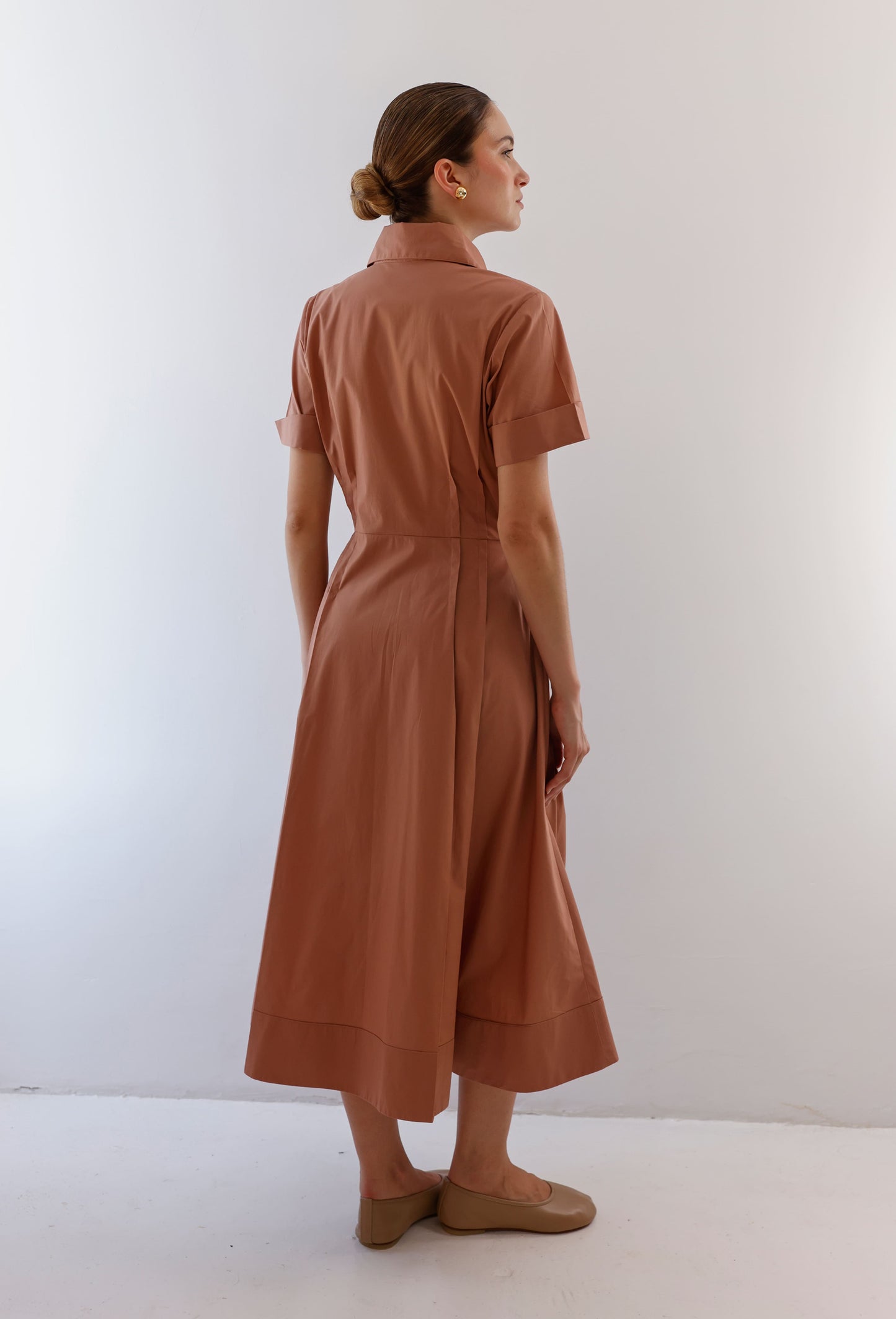 NATALIA DRESS CAMEL