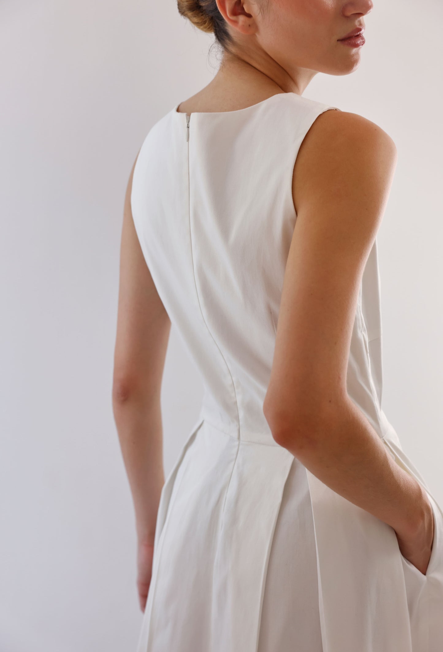 LORNA DRESS WHITE