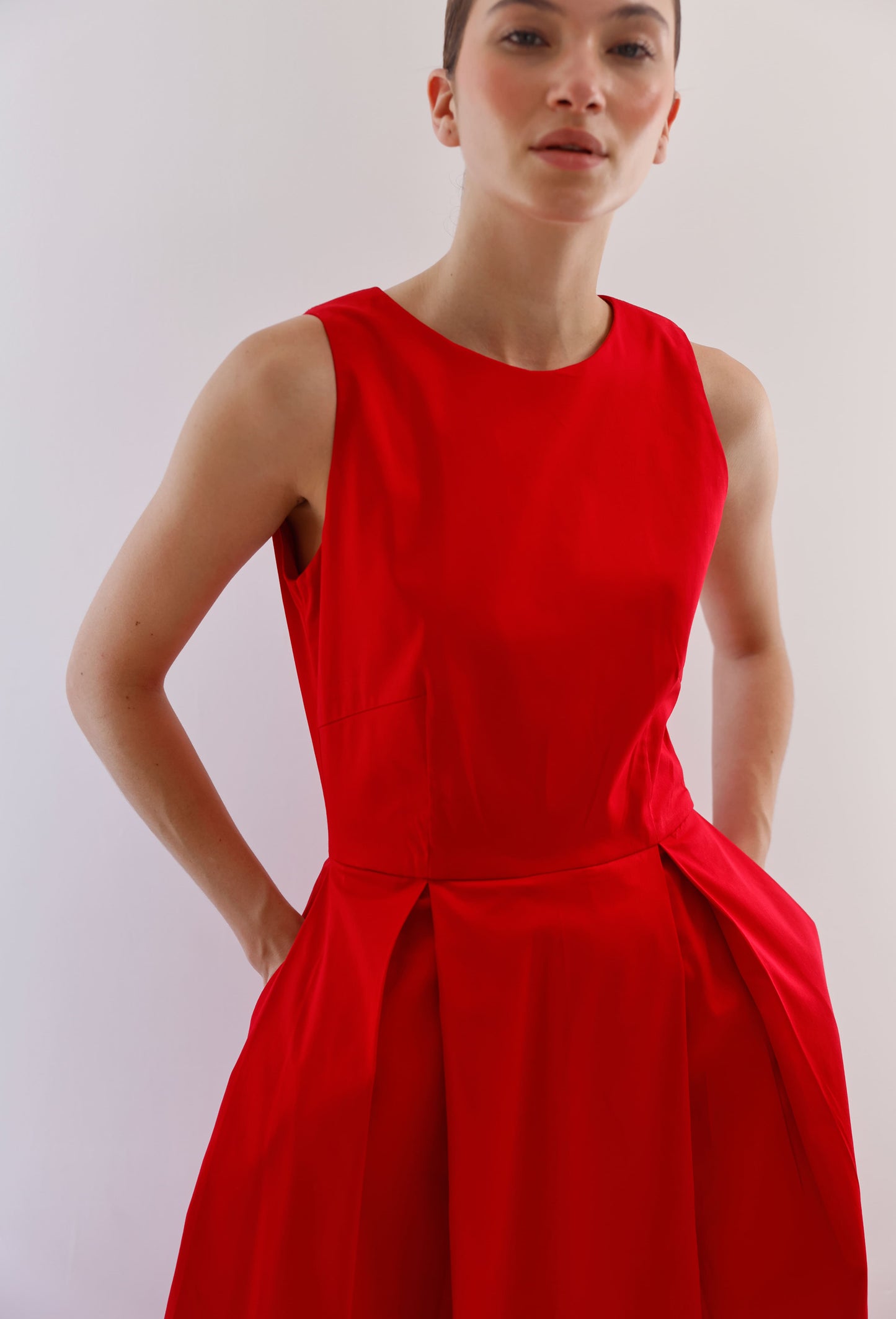 LORNA DRESS RED