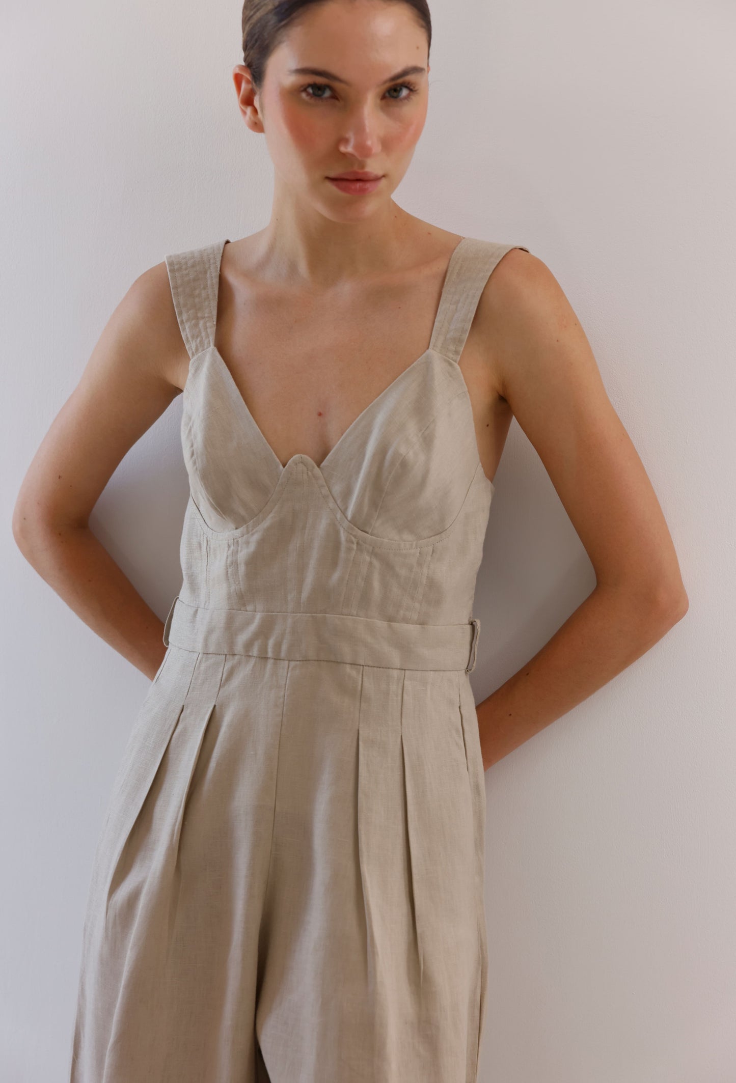 SUSANA JUMPSUIT CAMEL