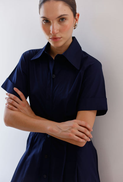 NATALIA DRESS BLUE