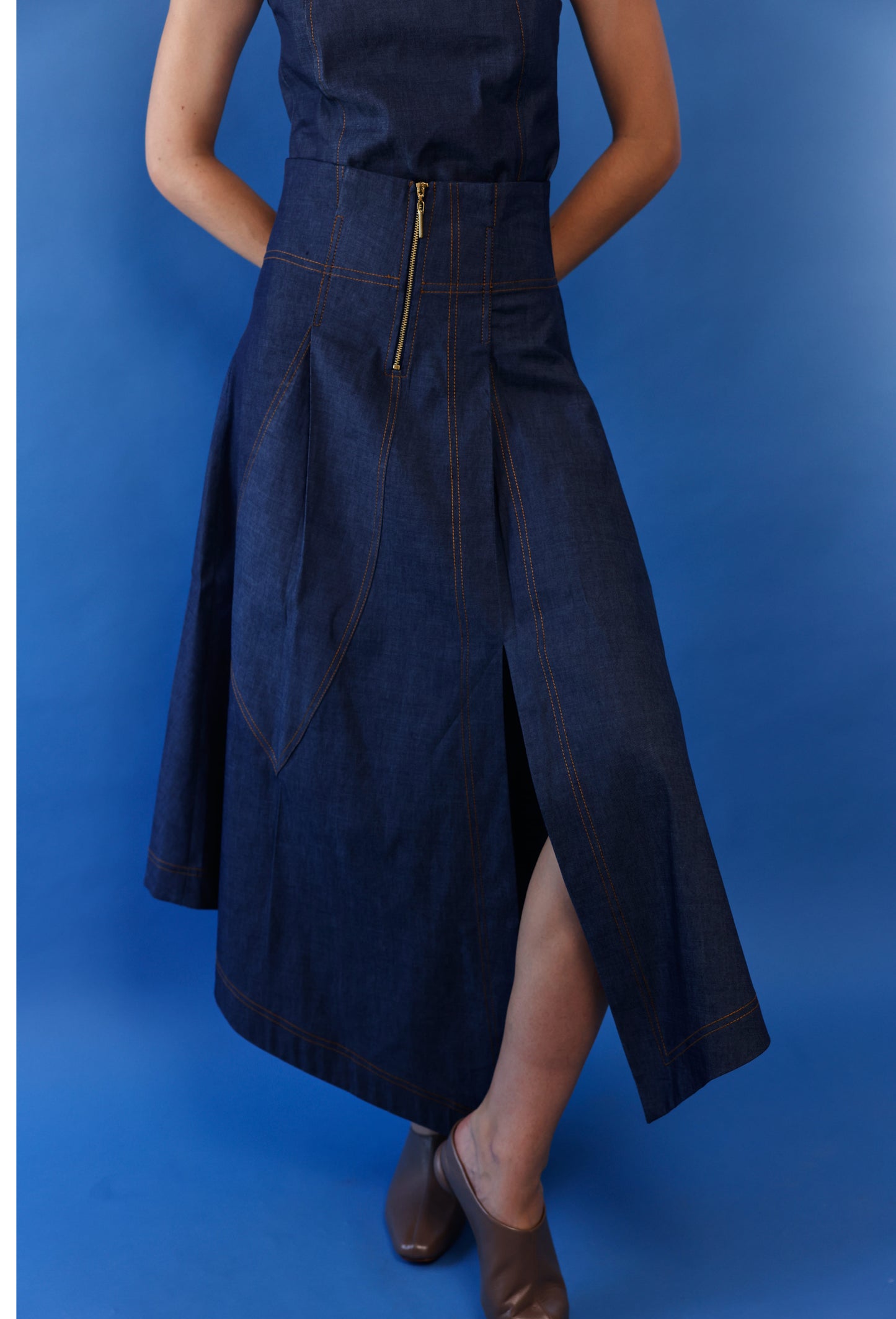 BELINDA SKIRT DENIM
