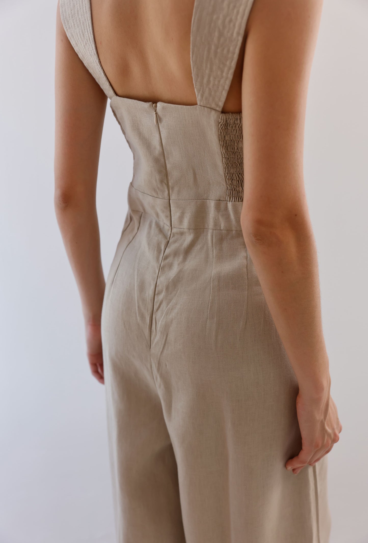 SUSANA JUMPSUIT CAMEL