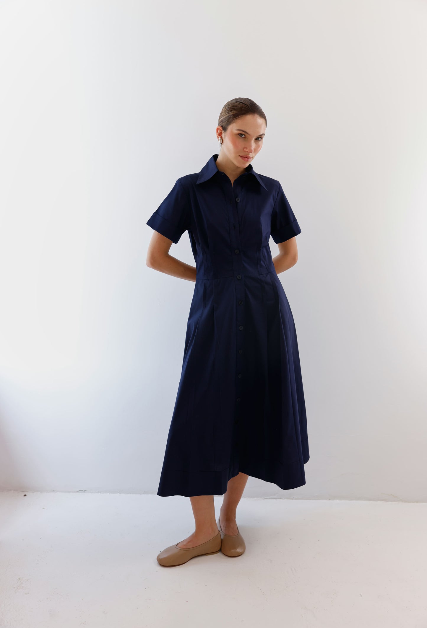 NATALIA DRESS BLUE