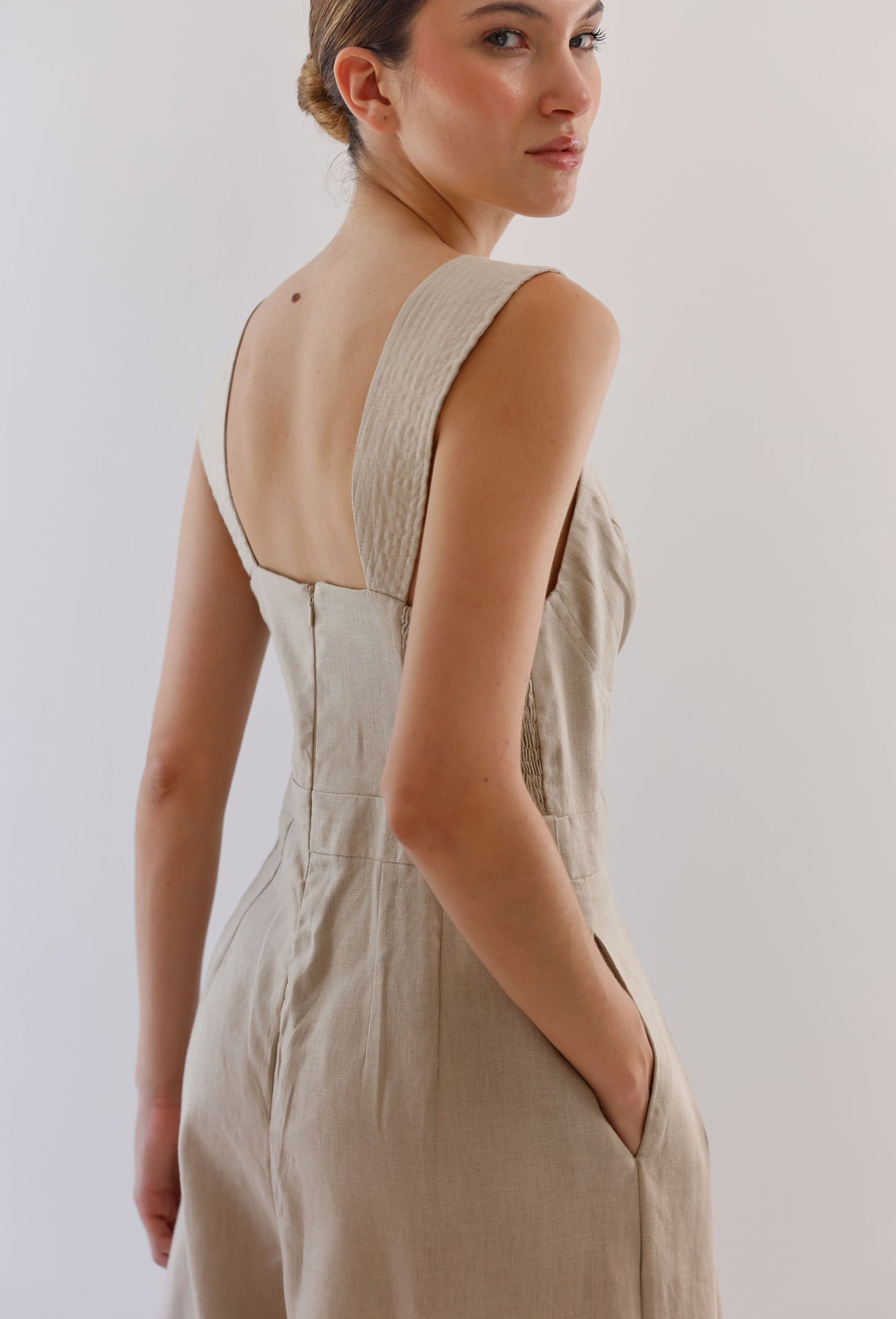 SUSANA JUMPSUIT CAMEL