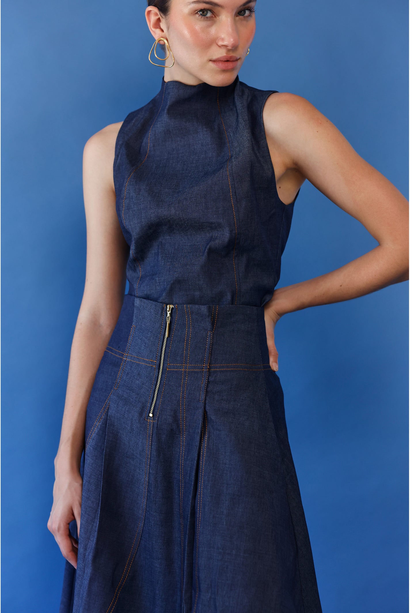 BELINDA SKIRT DENIM