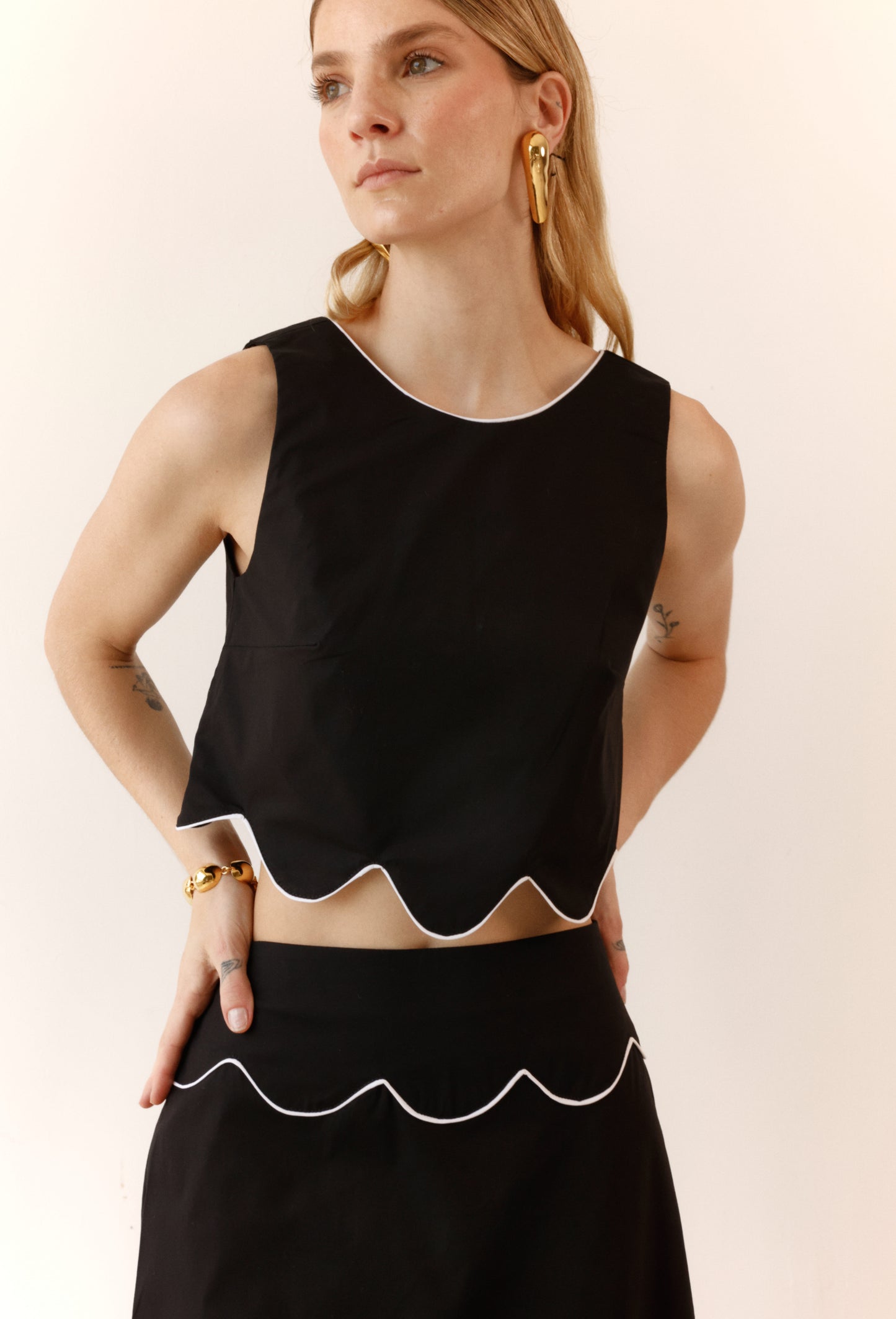 ALMENDRA BLOUSE BLACK