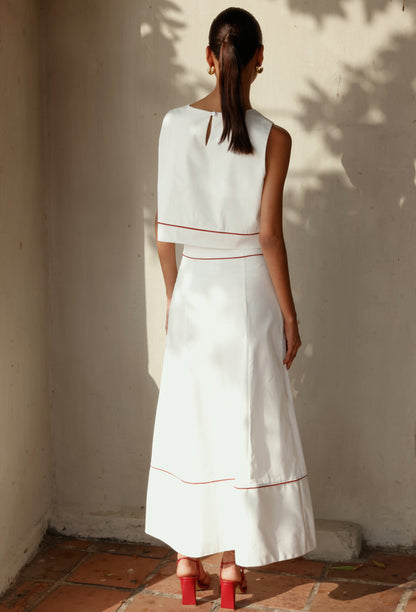 DARIA BLOUSE WHITE